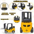 Kit 50 Miniatura Empilhadeira Metal Carrinho Com Fricção