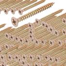 Kit 50 parafuso philips 6,0x 60 chipboard pz vonder