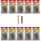 kit 50 Parafuso Philips com Bucha 10MM PBPH-10