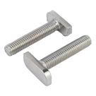 Kit 50 Parafusos T Cabeça De Martelo M10x30mm Energia Solar