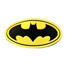 Kit 50 Peças aplique Emborrachado Emblema Batman
