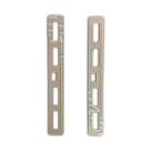 Kit 50 peças cabides 11cm para lâminas de persiana vertical tecido