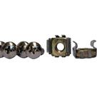 KIT - 50 Peças Parafuso M5 e Porca Gaiola Bicromatizada KIT - 50 Peças Parafuso M5 e Porca Gaiola Bicromatizada