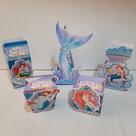 Kit 50 Personalizados Pequena Sereia Kit 50 Personalizados Pequena Sereia