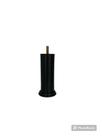 Kit 50 Pés Pretos para Cama Box 12cm Altura - FENIX MENDONCA