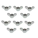 Kit 50 Porca Borboleta Zamack 5/16 Zincado Jomarca
