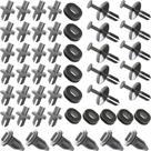 Kit 50 Presilha Parachoque Parabarro Chevrolet GM Astra 1999/2002