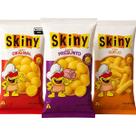 Kit 50 Salgadinhos Skiny de milho 35g sabores variados