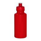 Kit 50 Squeezes 550Ml Vermelho Plástico Premium