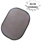 Kit 50 Tela Para Pia e Lavatório 39x30cm Ralinho Japonês Evita Entupimento + Protege Cuba Inox Nylon Resistente Revenda