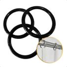 Kit 50 Un Argola Grossa Cortina Simples varão comum Ilhós