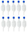 Kit 50 unidades Airlock Válvula Tipo S Air Lock Para Fermentação Cerveja Kombucha Vinho Conserva