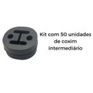 Kit 50 Unidades Borracha Coxim Carro Gol 3 Geração