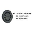 Kit 50 Unidades Borracha Coxim Escapamento Gol-Parati-Saveiro-Passat