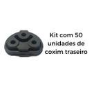 Kit 50 Unidades Borracha Escapamento Palio/Siena/Strada/Novo Palio