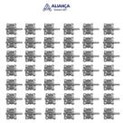 Kit 50 Unidades Tarjeta Niquelada 2.1/2 - 63mm Aliança