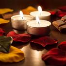 Kit 50 Velas Rechaud Decoração Casamento Suporte Alumínio