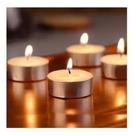Kit 50 Velas Rechaud Decoração Festas Casamento Lamparina - Caprilar