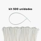 Kit 500 Abraçadeira Nylon Branca Stein + IPI 280 X 4,8mm Kit 500 Abraçadeira Nylon Branca Stein + IPI 280 X 4,8mm