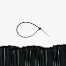 Kit 500 Abraçadeira Nylon Preta Stein + IPI 280 X 3,6mm