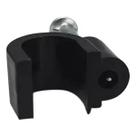 Kit 500 fixa cabo 8mm para cabo rg6 preto