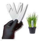 Kit 500 Plaquinhas 11cm Para Identificação Jardim Hortas E11 - - Branca