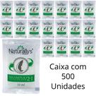 Kit 500 Un De Shampoo Condicionador Naturally's 2 em 1 Em Sache De 10ml Para Hotel e Pousada