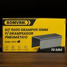 Kit 5000 Grampos 10mm Eletrico Pneumatico Grampeador Bateria Kit 5000 Grampos 10mm Eletrico Pneumatico Grampeador Bateria
