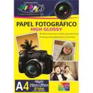 Kit 500fls Papel Fotografico 180G A4 Branco - Off Paper