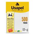 Kit 500fls Papel Vergê Branco A4 Gramatura 180g Ideal para Certificados Convites Cartões