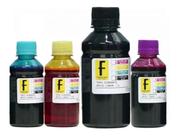 Kit 500ml tintas para recarga de Cartuchos e Bulk Ink Impressoras de 2 Cartuchos