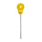 Kit 50PC Isolador Gancho Longo Haste 15cm Em Pead Amarelo - Fuzil Kit 50PC Isolador Gancho Longo Haste 15cm Em Pead Amarelo - Fuzil