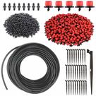 Kit 50und Gotejador Ajustável IM-R70 + Microtubo 4 x 6mm + Conector Grapa + Haste 36cm Irrigação
