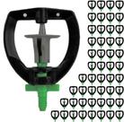 Kit 50Und Microaspersor Bailarina Mf2 86 LPH p/ Irrigação-Eficiente Prático
