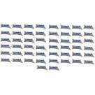 KIT 50X MINI GRAXA BRANCA LITIO P/ MOTORES SACHE 20g GAREN