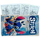 Kit 50x Stitch Cards Para Colorir Pacote Com 4 Unidades - Coloring Card