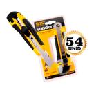 kit 54 Estiletes Profissional Atacado com Trava 18mm kit 54 Estiletes Profissional Atacado com Trava 18mm