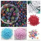 Kit 550 Missangas coloridas infantil iniciante artesanato colar pulseira