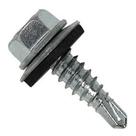 Kit 550 Parafuso Brocante Flangeado 12x3/4 (19mm) Ponta 3 Metal