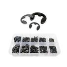 Kit 580 Anel Aneis Arruela Contençao Carbono Com Trava