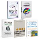 Kit 5livros Gatilhos Mentais, Psicologia Financeira,Homem Mais Rico da Babilônia,Segredos da Mente Milionária, Mindset, A Nova Psicologia do Sucesso