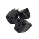 Kit 5un Adaptador Tomada Universal 10A Bivolt Europeu Brasil