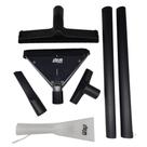 Kit 5un Bocal Branco e 2un Extensor Plástico Compatível com Aspirador Karcher NT585 Basic