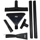 Kit 5un Bocal Preto e 2un Extensor Plástico Compatível com Aspirador Karcher NT3000