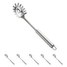 kit 5un Pegador de macarrão aço inox concha colher massas kit 5un Pegador de macarrão aço inox concha colher massas