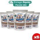 Kit 5un. Pó Higiênico 1KG P/Cães e Gatos Tira Fácil PET - Diversos Aromas Envio Imediato