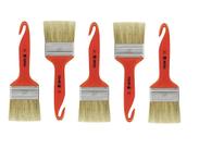 Kit 5unid Pincel Cerda Branca 2.1/2"tigre 696