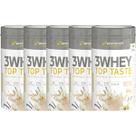 Kit 5X 3 Whey Top Taste - 900g Baunilha - Body Action