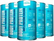 KIT 5X Body Protein Equaliv 450g Neutro Sabor Neutro