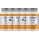 Kit 5X Complexo B Max - 60 Cápsulas - Lauton Nutrition